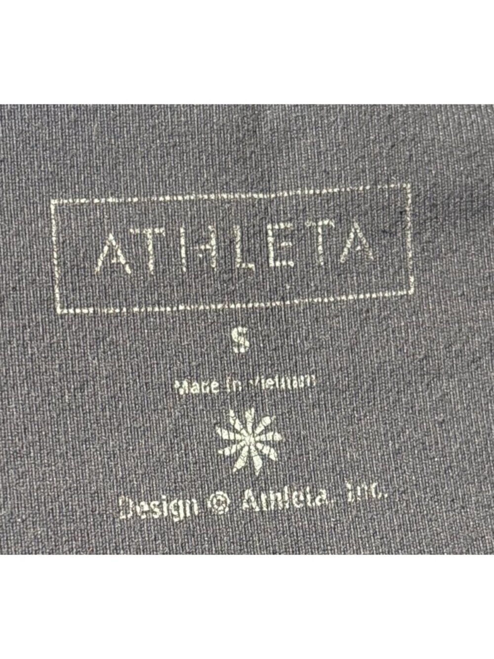 Athleta Gray Wide-Leg Yoga Pants With Back Pockets Size S - Picture 3 of 10